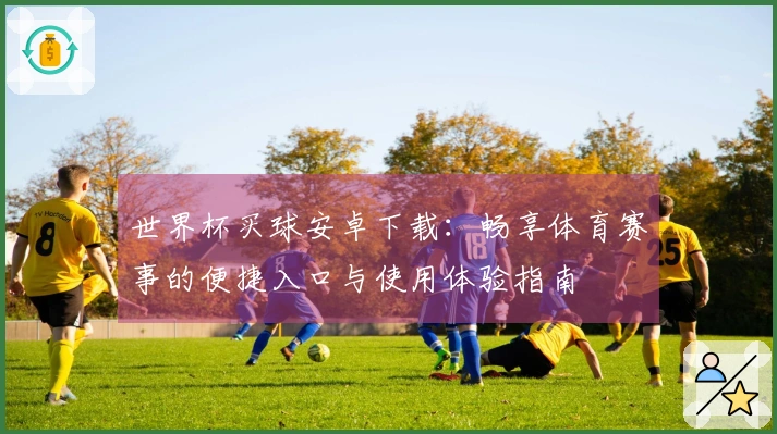 世界杯买球安卓下载：畅享体育赛事的便捷入口与使用体验指南