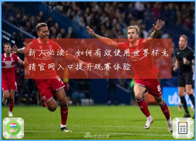 新人必读:如何有效使用世界杯竞猜官网入口提升观赛体验